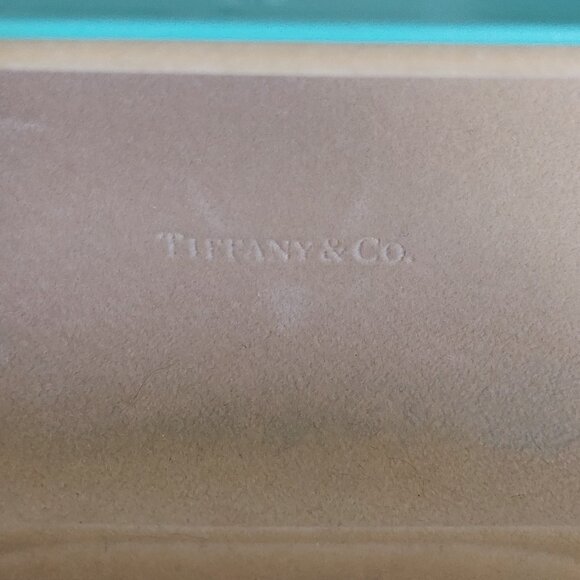 Tiffany & Co. Light Turquoise Blue Hard Clamshell Glasses Case (CASE ONLY) - Picture 4 of 16